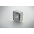 Branded Recycled LED Alarm Clock in use