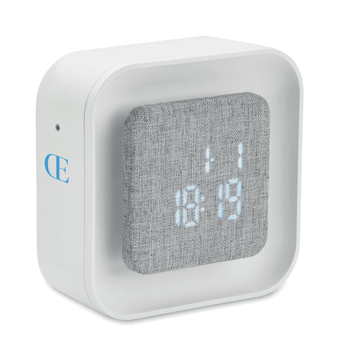 Branded Recycled LED Alarm Clock