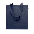 Branded Recycled Cotton Shopping Bag 38 x 42cm in Blue