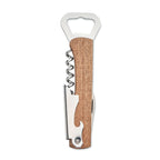 Branded 3 in 1 Acacia Wood Bottle Opener without branding