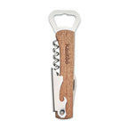Branded 3 in 1 Acacia Wood Bottle Opener