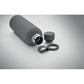 Recycled Stainless Steel Water Bottle with Rubber Finish