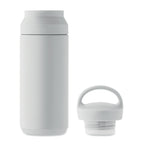 Branded Water Bottle with Double Lid Opening without branding