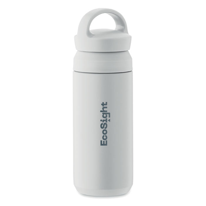 Branded Water Bottle with Double Lid Opening