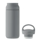 Water Bottle with Double Lid Opening