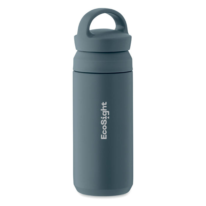Branded Water Bottle with Double Lid Opening