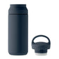 Water Bottle with Double Lid Opening