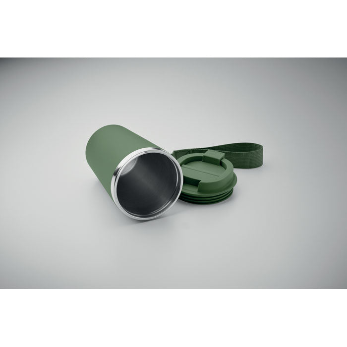 Branded Travel Mug with Strap
