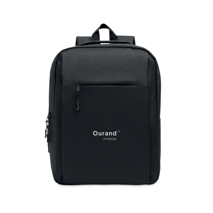Branded Slim 15 Inch Laptop Backpack 31 x 13 x 30cm in Black