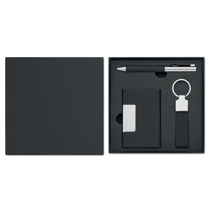 Branded Business Gift Set in Polyester without branding