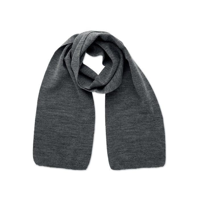 Branded RPET Scarf in Black