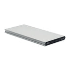 Branded Power Bank 8000mAh in Recycled Aluminium without branding
