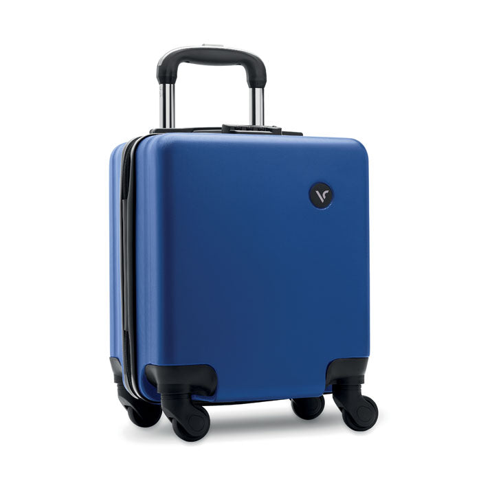 Branded Underseat Luggage Trolley in Blue