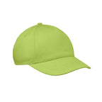 Branded 5 Panel Kids Baseball Cap in Green