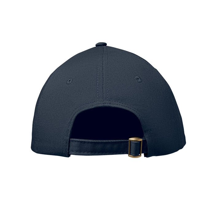 Branded 6 Panel Cotton Twill Baseball Cap 280gsm without branding