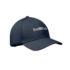 Branded 6 Panel Cotton Twill Baseball Cap 280gsm