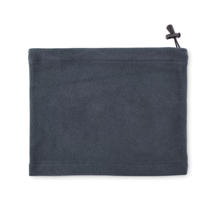 Branded Fleece Multiuse Beanie and Neck Warmer without branding