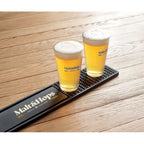 Branded PVC Bar Runner Mat in use