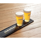 Branded PVC Bar Runner Mat in use
