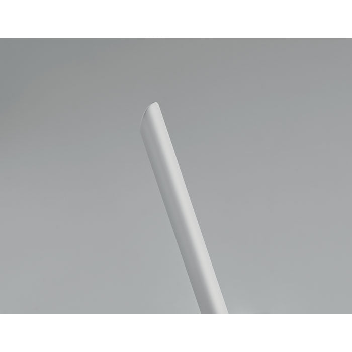 Branded recycled aluminium inkless pen, side view