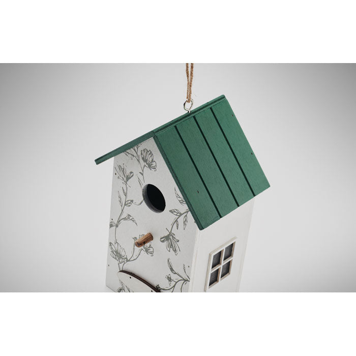 Branded Plywood Bird House without branding