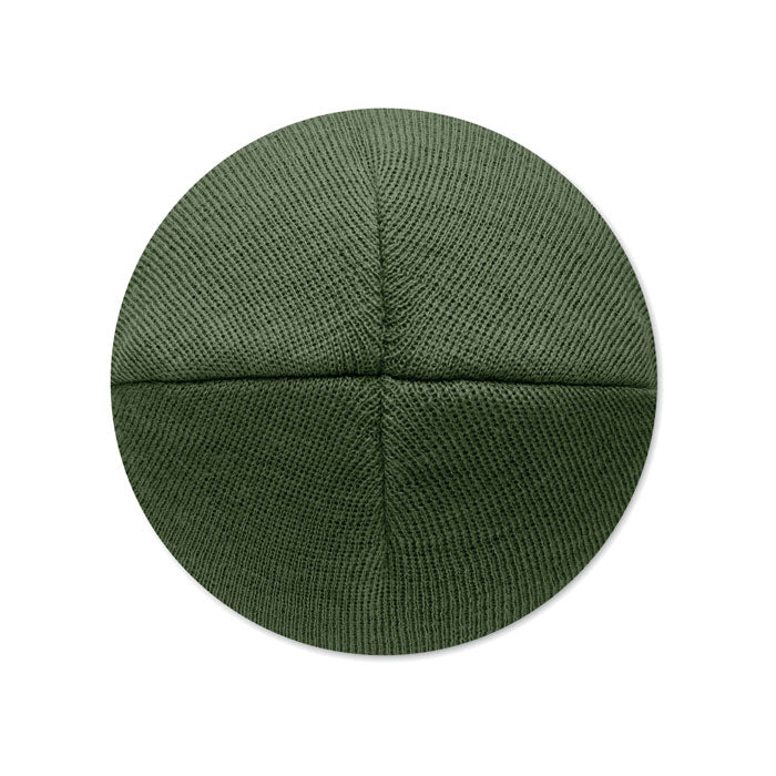 Branded RPET Beanie with Cuff and Patch without branding