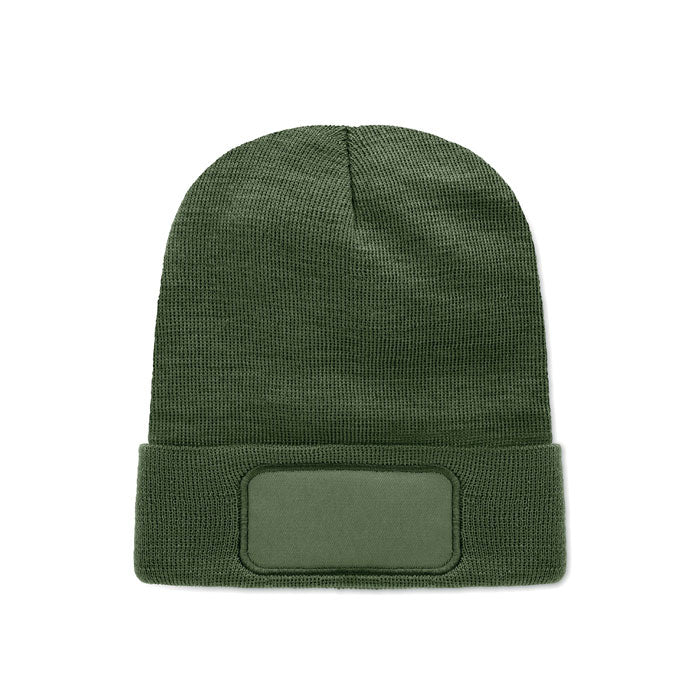 Branded RPET Beanie with Cuff and Patch