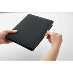 Branded A5 RPET Portfolio with Cork Notebook without branding