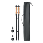 Branded Nordic Walking Poles with Cork Handles without branding