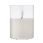 Branded LED Wax Candle in Glass Holder without branding