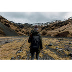 Branded Hiking Backpack 18L in use
