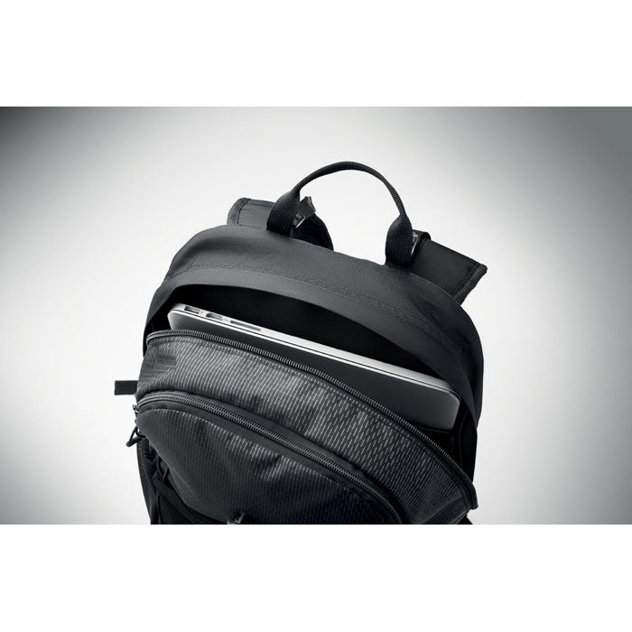 Branded Hiking Backpack 18L in use