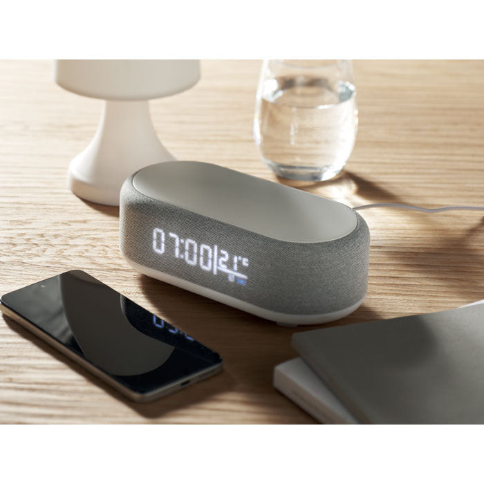 Alarm Clock with Wireless Charger