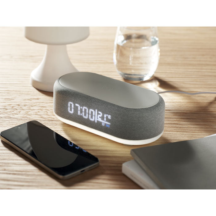 Alarm Clock with Wireless Charger