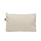 Branded Organic Cotton Cosmetic Bag 340gsm without branding