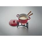 Branded Ceramic Fondue Set for Two 300ml without branding