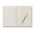 Branded A5 Recycled Carton Notebook with Pen without branding