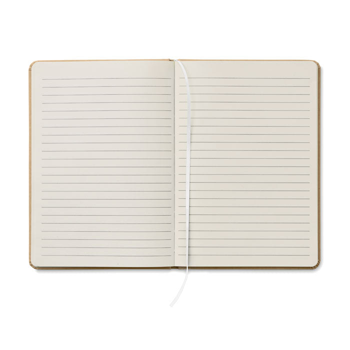 Branded A5 Recycled Carton Notebook with Pen without branding