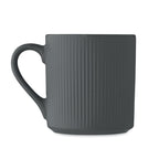 Branded Ribbed Matt Mug without branding