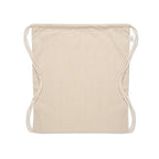 Branded Recycled Cotton Drawstring Bag without branding