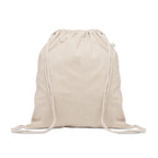 Branded Recycled Cotton Drawstring Bag without branding
