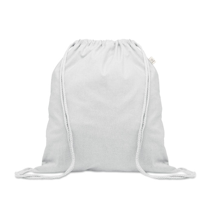 Branded Recycled Cotton Bag 140gsm in White