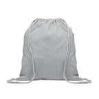Branded Recycled Cotton Bag 140gsm in Grey