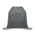 Branded Recycled Cotton Bag 140gsm in Grey