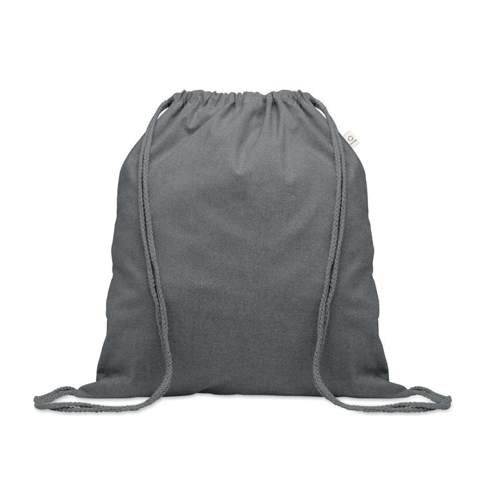 Branded Recycled Cotton Bag 140gsm in Grey