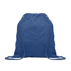 Branded Recycled Cotton Bag 140gsm in Blue