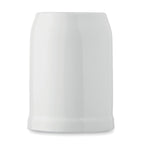 Branded sublimation beer mug, detail