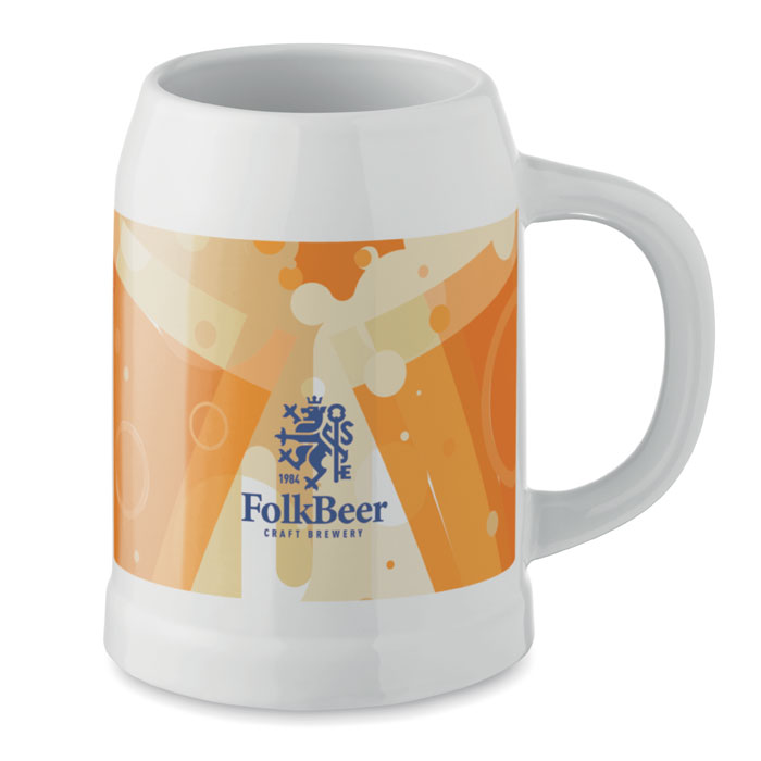 Branded Sublimation Beer Mug