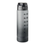 Branded RPET Motivational Sports Bottle - 1L in White