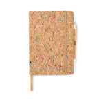 Branded Colour Cork Notebook